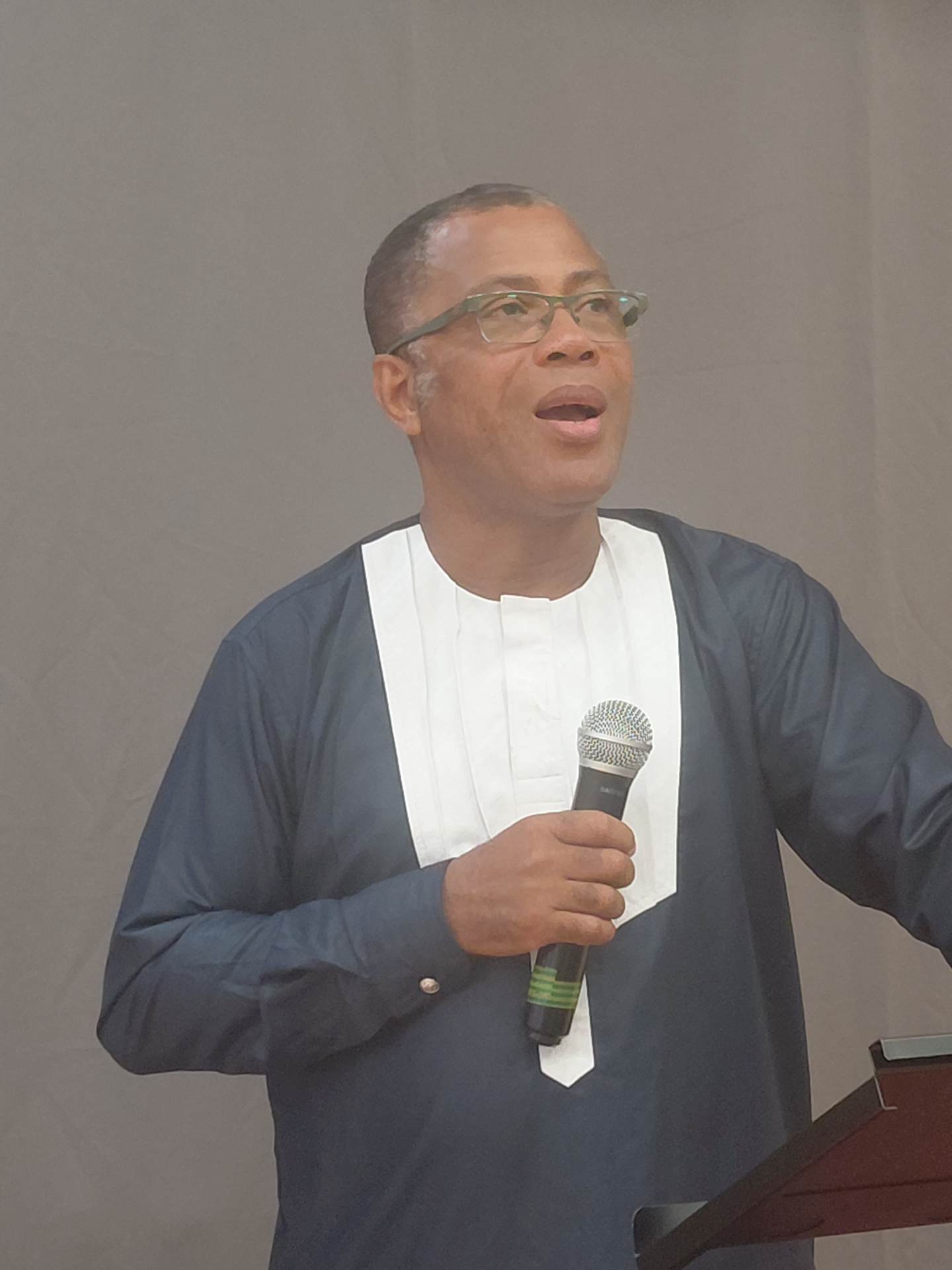 Portrait of Pastor George